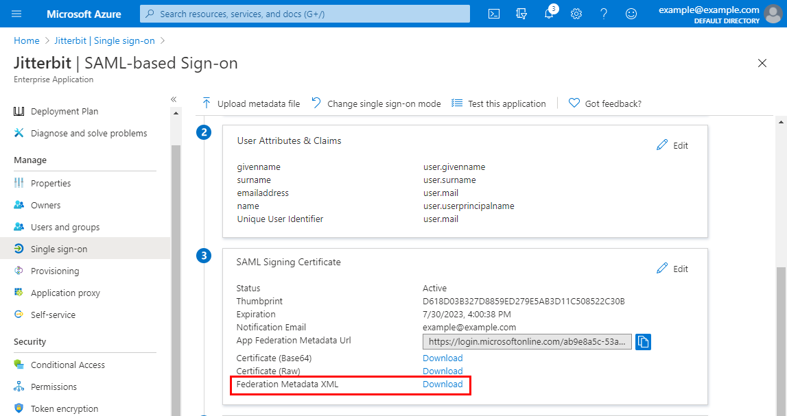 Azure SAML 11