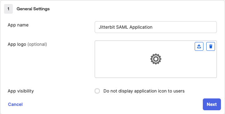 general settings