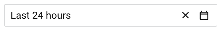 Date range dialog
