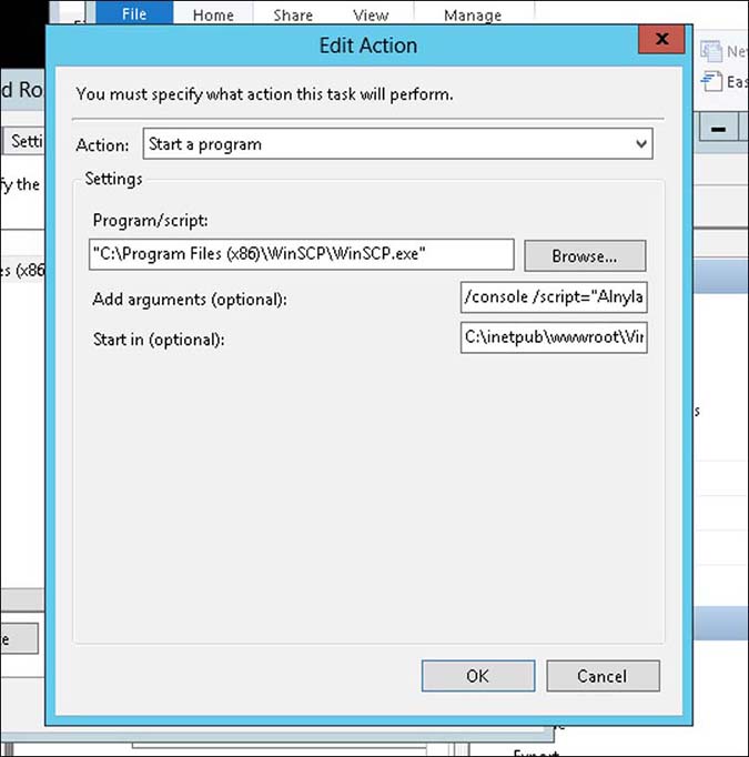 Creating and configuring winscp scripts to transfer files from file ...