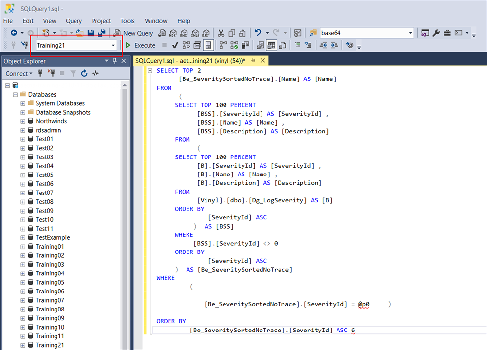 SQLquery