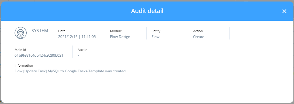 audit log 3