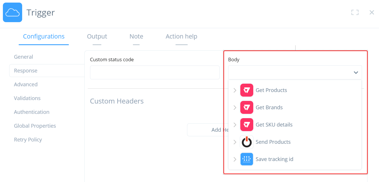 configurar o modificar un trigger 10