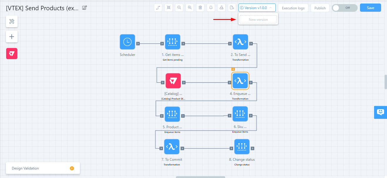 flow versioning 1