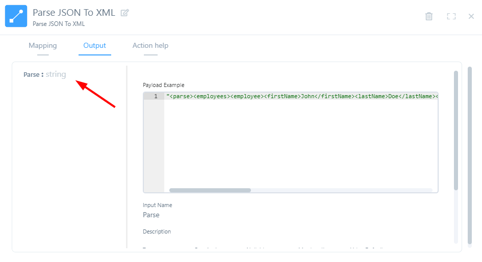 parse json to xml 3