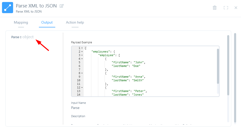 parse xml to json 3