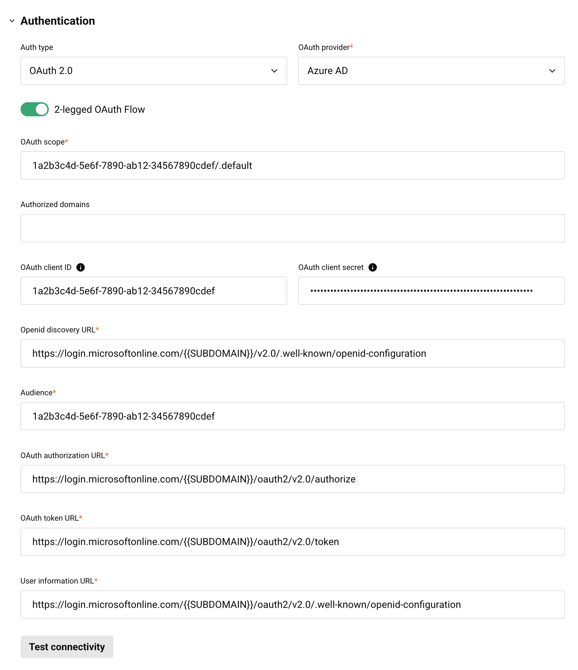 microsoft entra ID 2-legged