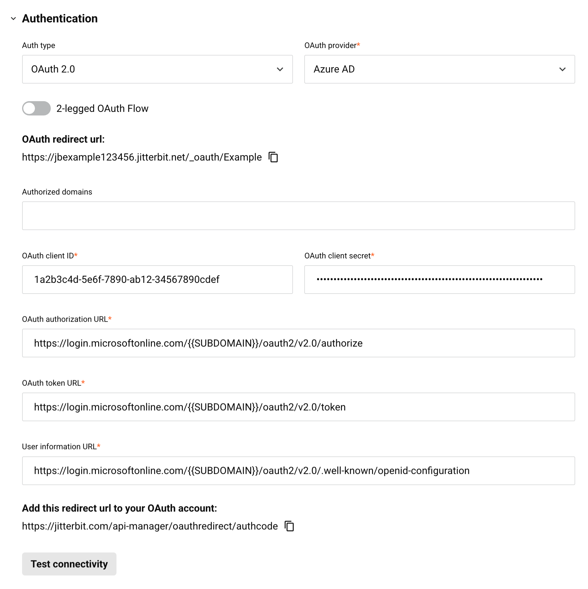 microsoft entra ID 3-legged