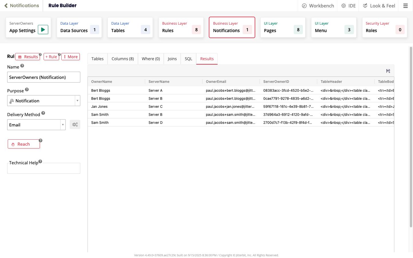 ServerOwners (Notification) results