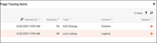 A Trace 14 A trace 14