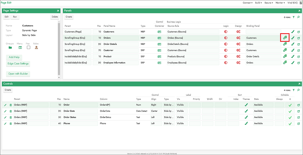 Binding Columns Be Binding columns be