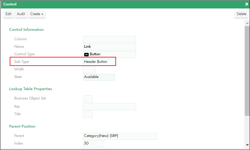 Headerbutton Headerbutton