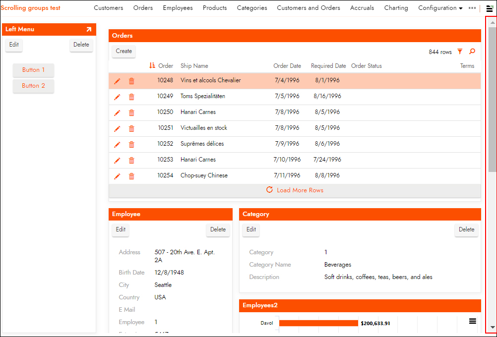 Scrollgroups Scrollgroups