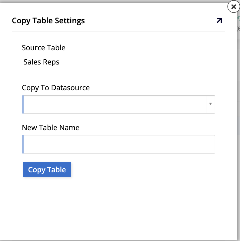 copy table settings