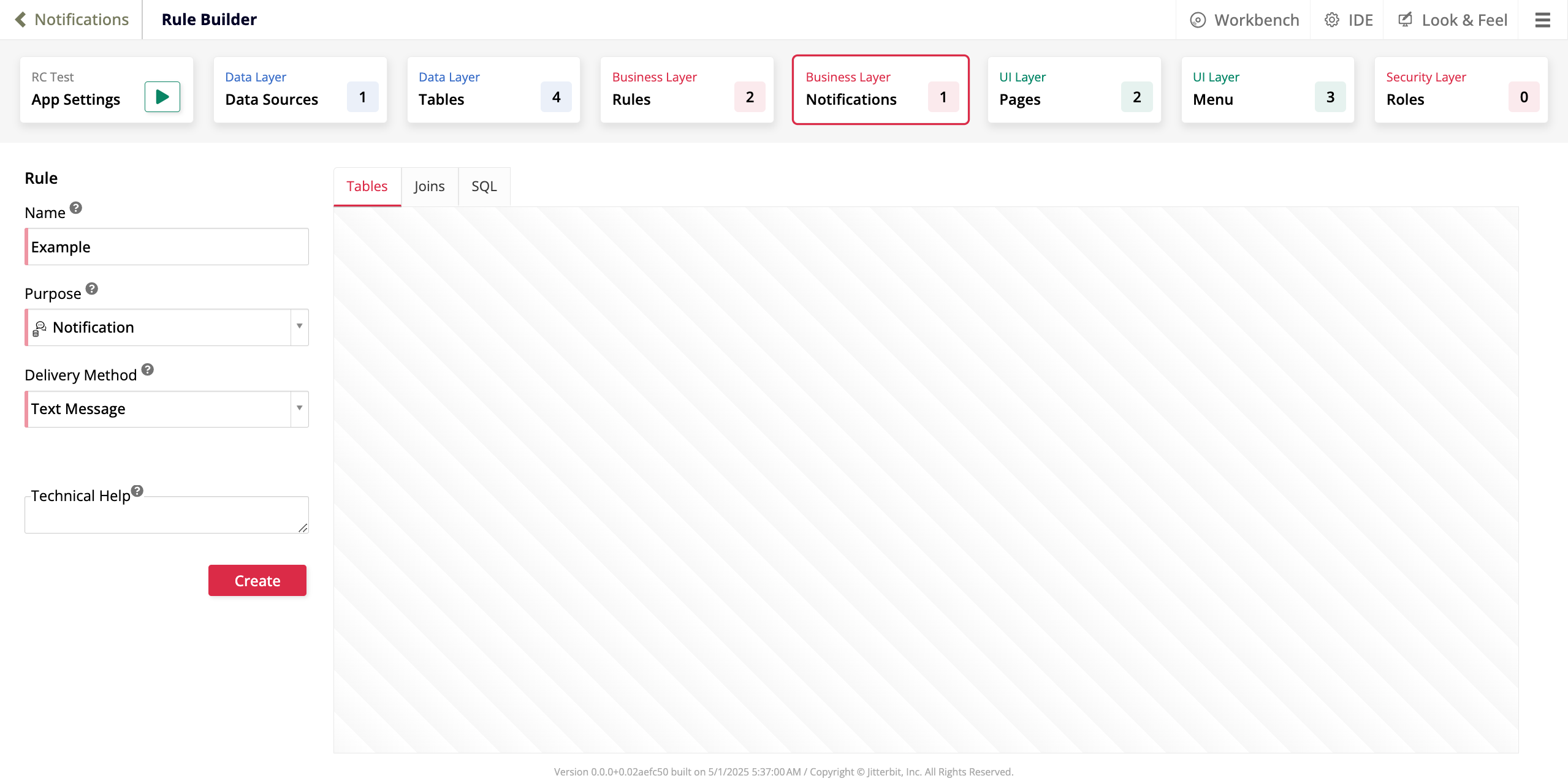create a notification