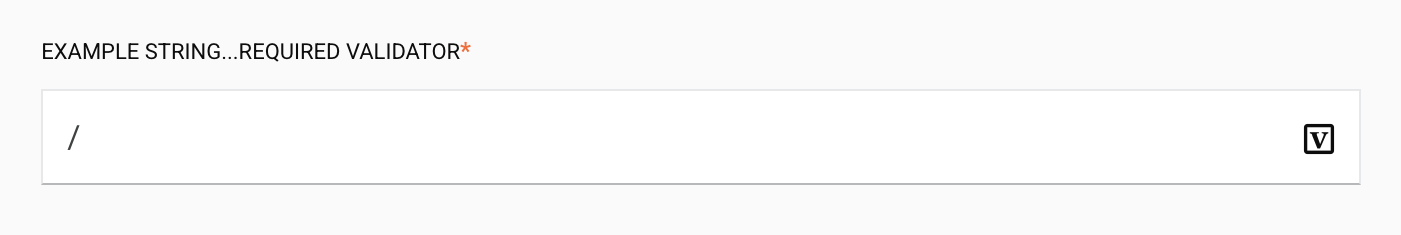 String Entry With Default Value