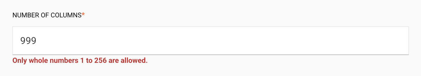 Invalid number format example