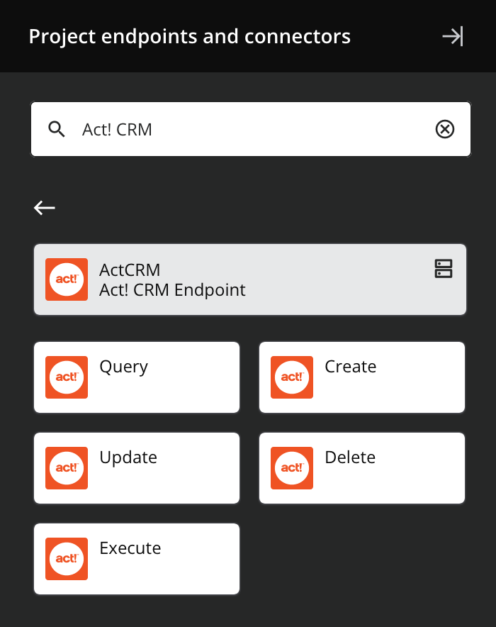 Act! CRM activity types