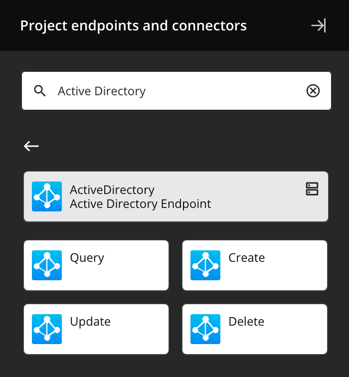 Active Directory activity types