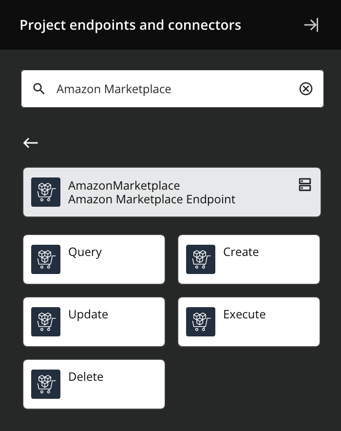Amazon Marketplace activity types