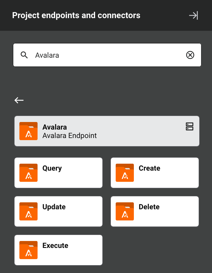 Avalara activity types
