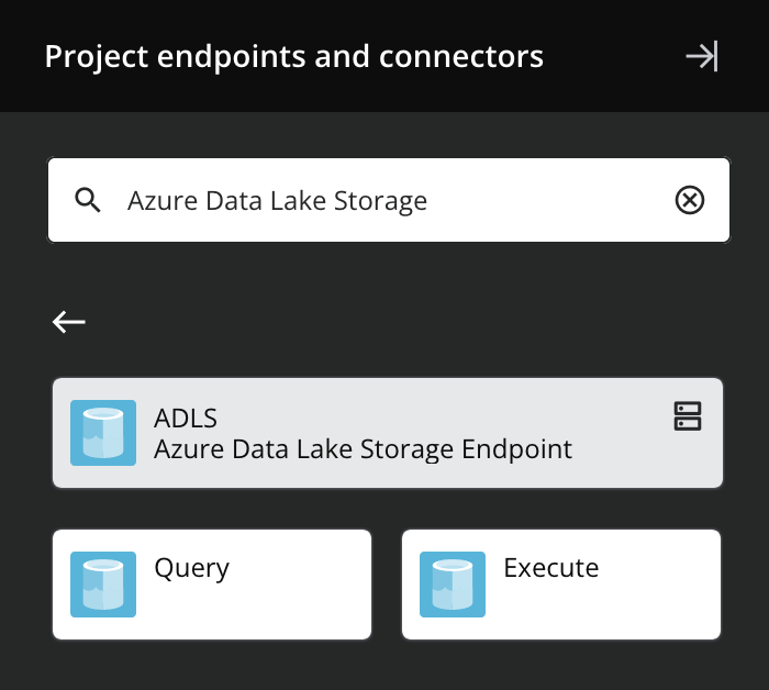 Azure Data Lake Storage activity types
