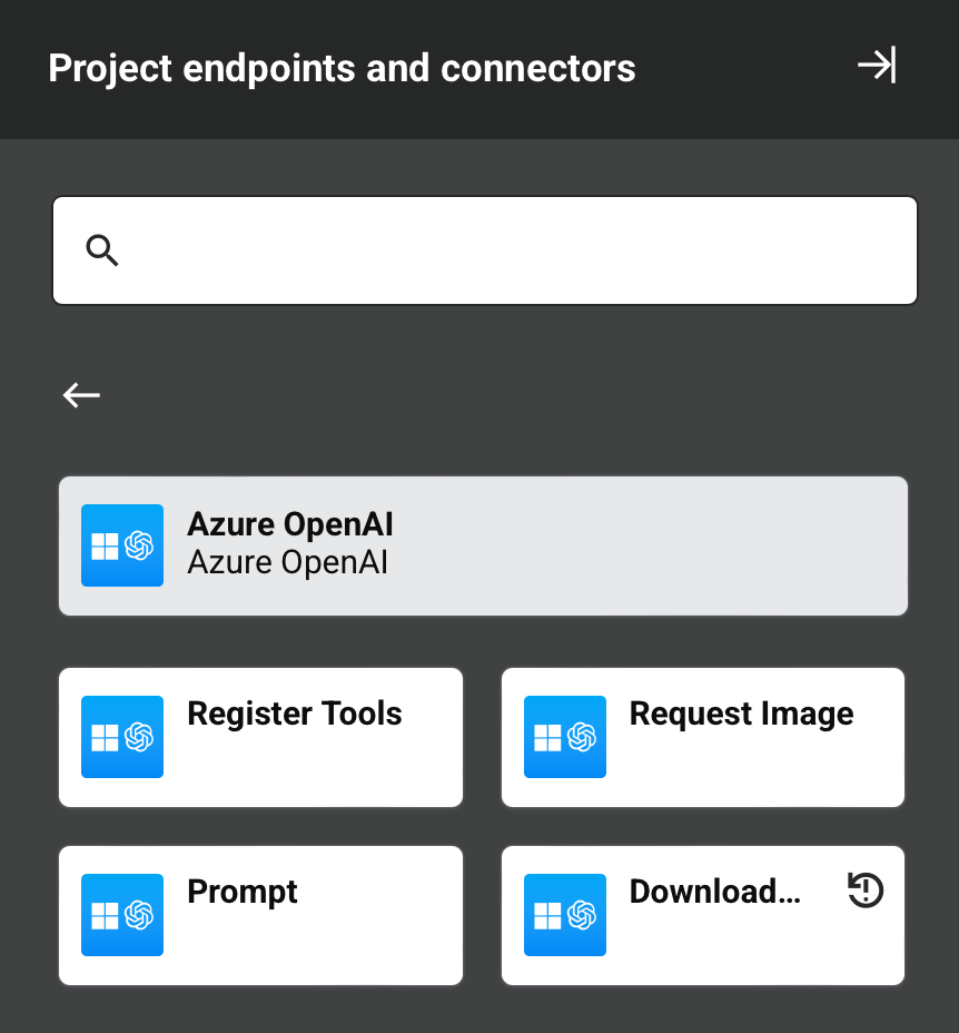 Azure OpenAI activity types