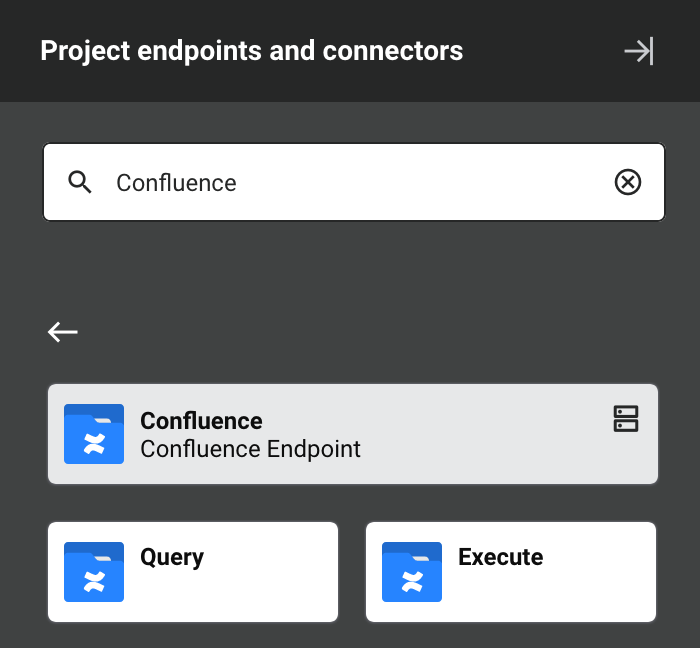 Confluence activity types