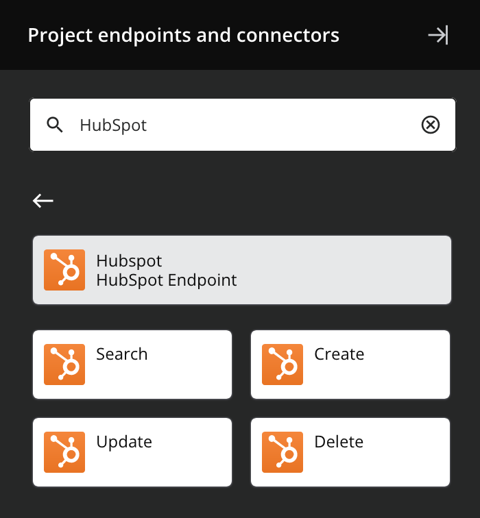 HubSpot activity types
