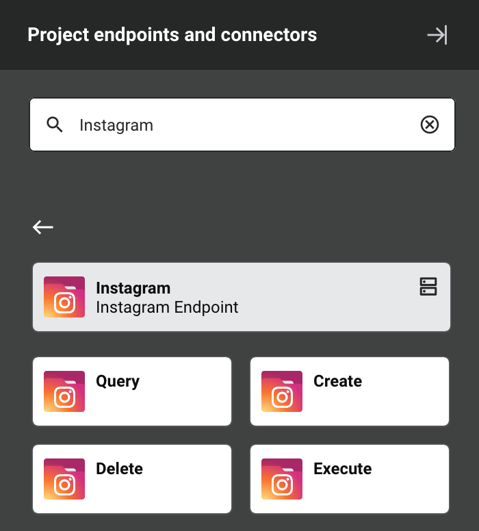Instagram activity types