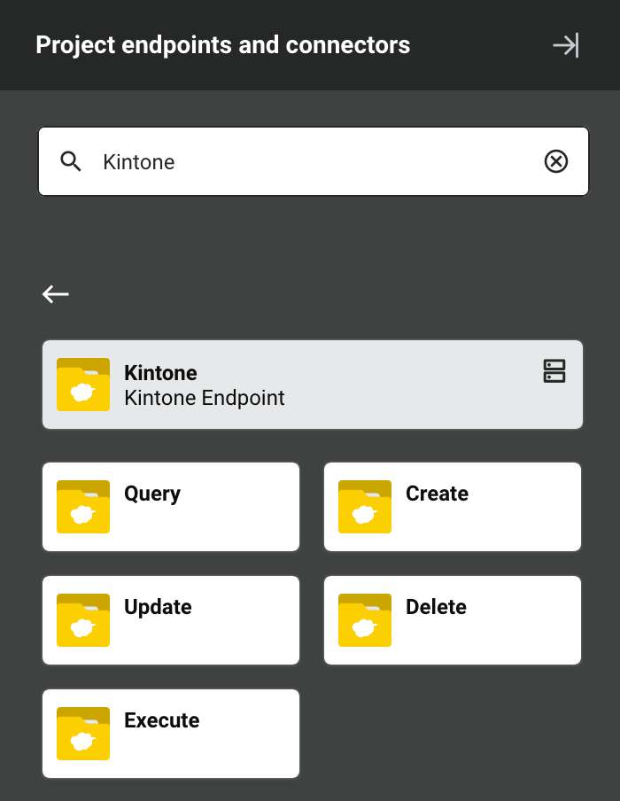 Kintone activity types