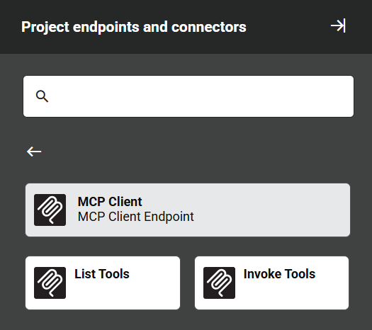 MCP Client activity types
