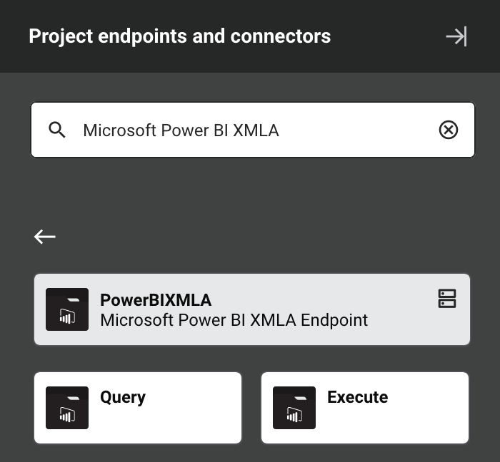 Microsoft Power BI XMLA activity types