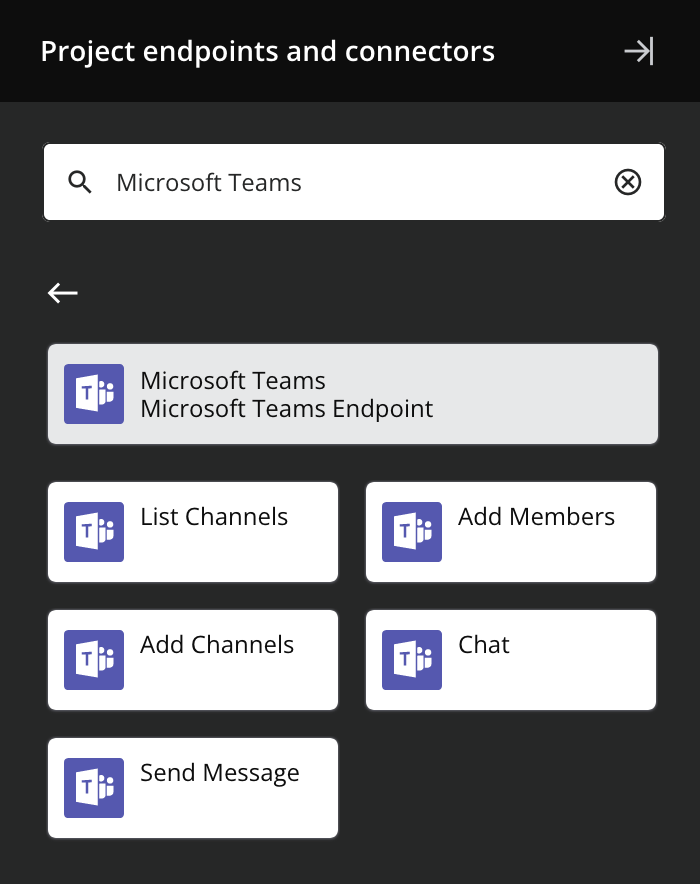Microsoft Teams activity types