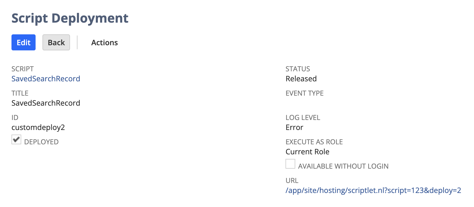 Suitelet script upload 5