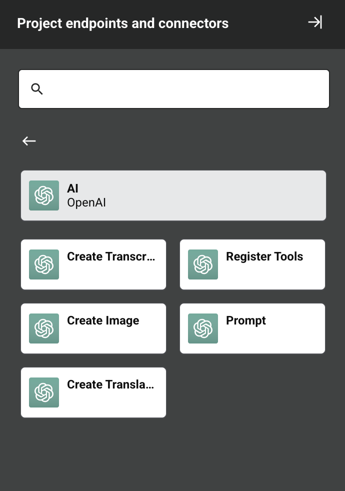 OpenAI activity types