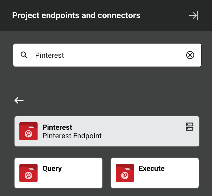 Pinterest activity types