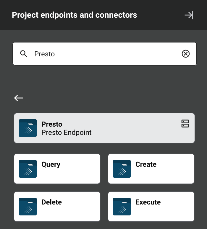 Presto activity types