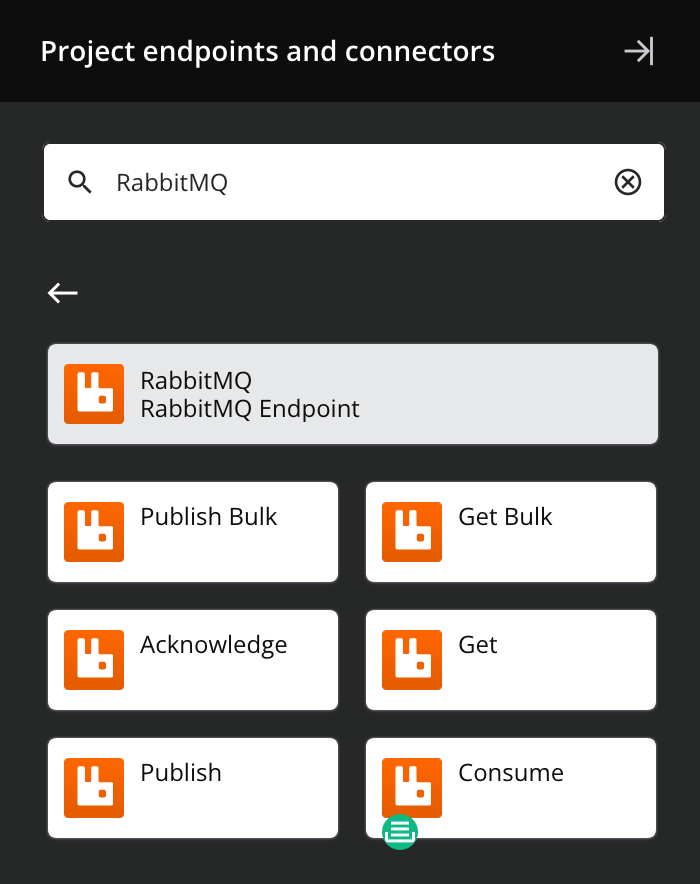 RabbitMQ activity types