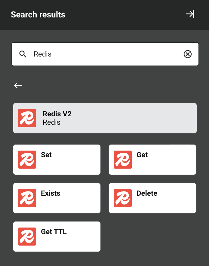 Redis activity types