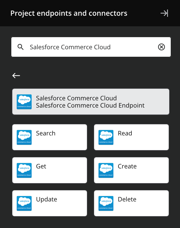 Salesforce Commerce Cloud activity types