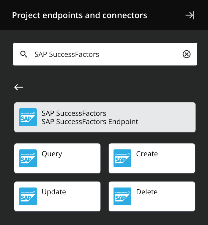 SAP SuccessFactors activity types