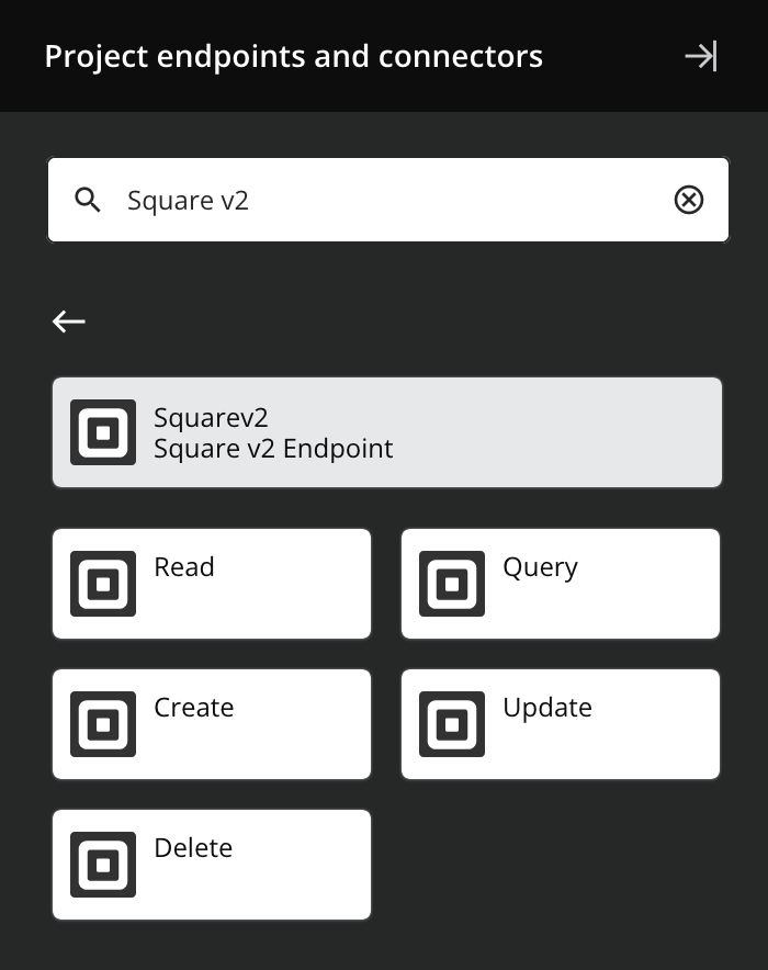 Square v2 activity types