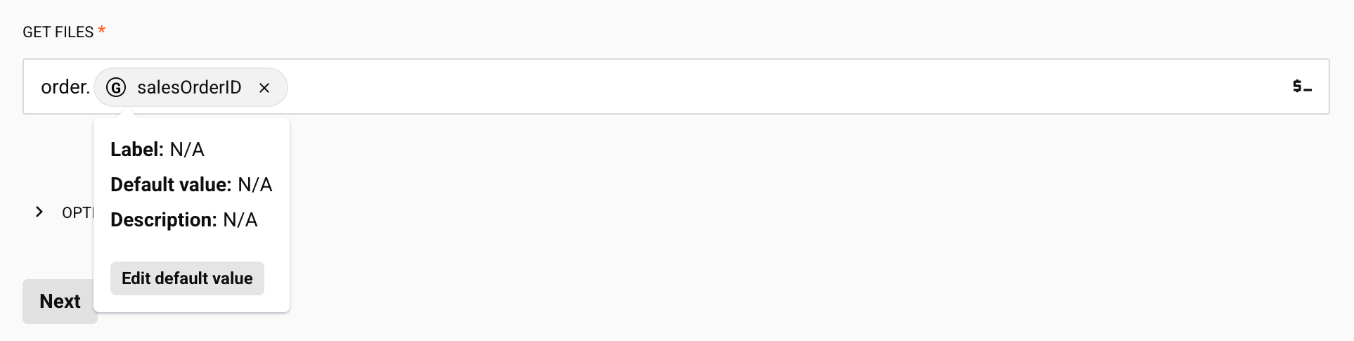 FTP read get files pill hover