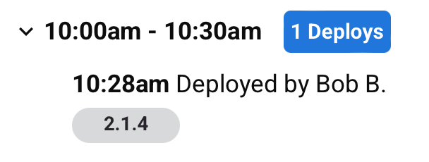 project history tags