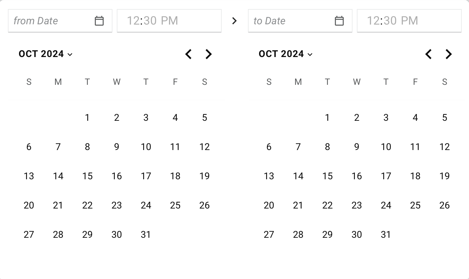 operation range month