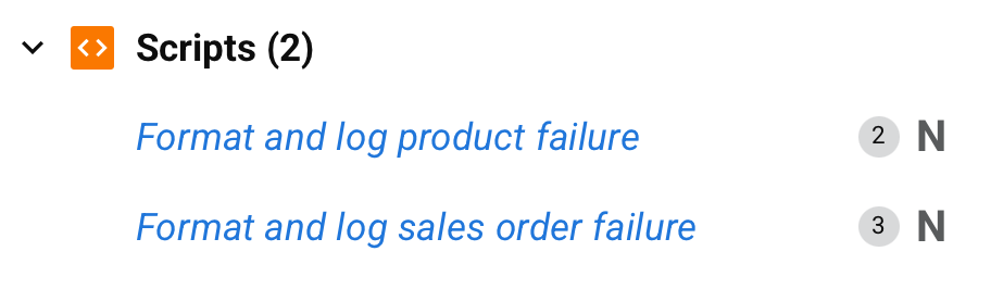 scripts multiple references