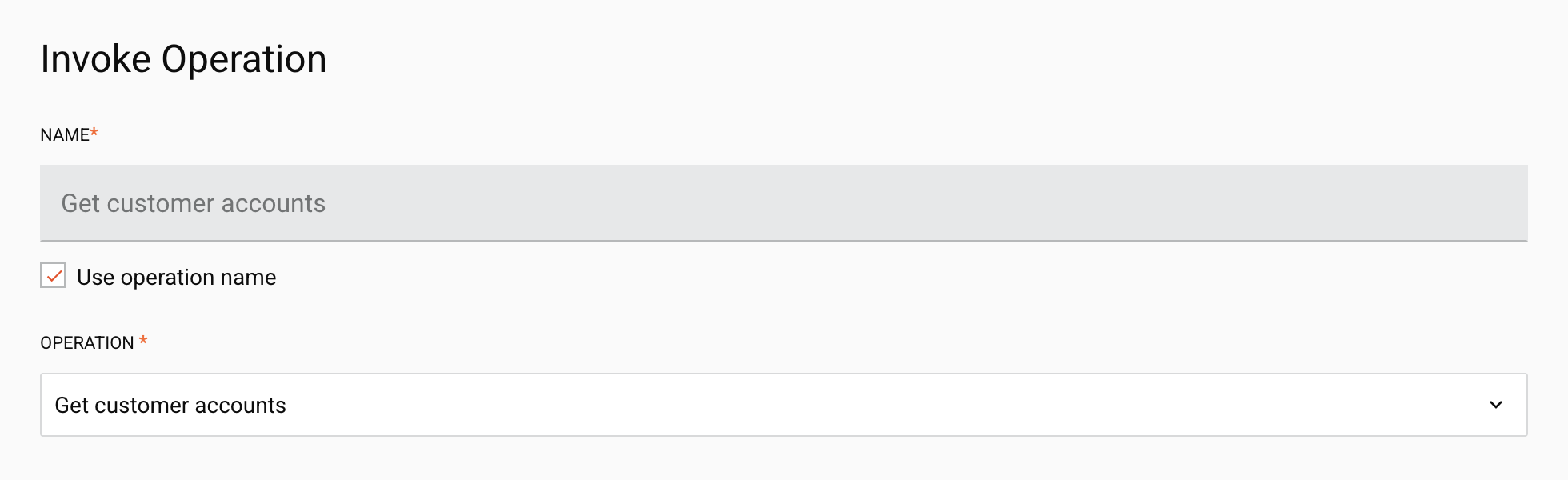 invoke operation match