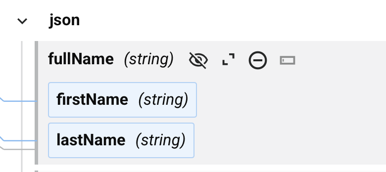 mapped field additonal options
