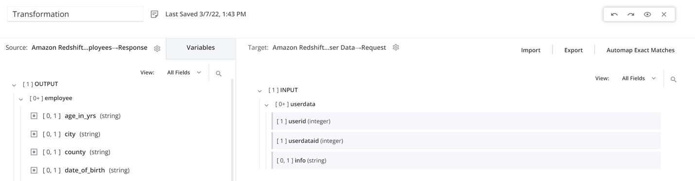 schema mismatch invalid